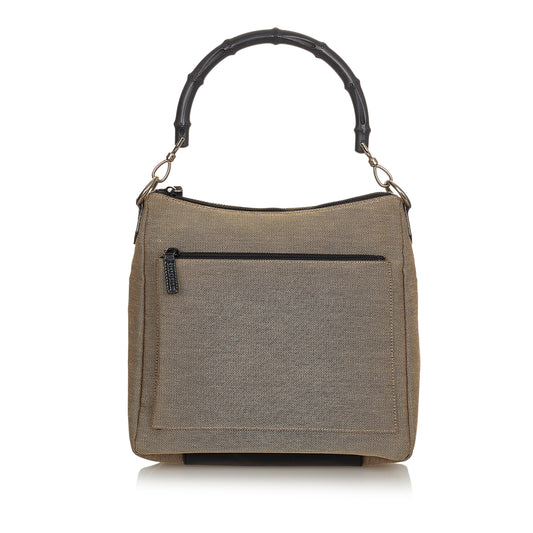 Bamboo Canvas Handbag