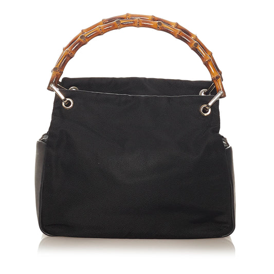 Bamboo Nylon Handbag