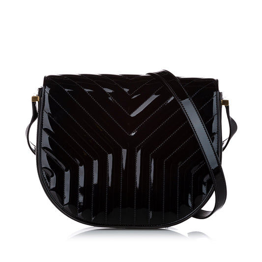 Patent Joan Crossbody Bag